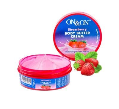 Body Butter Cream | Shea Butter, Strawberry Extracts, Wheat Germ